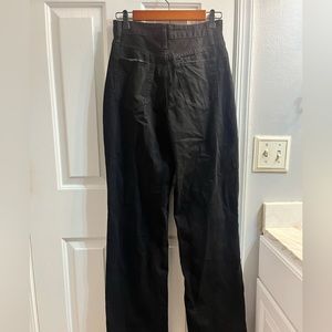 Black bell bottoms